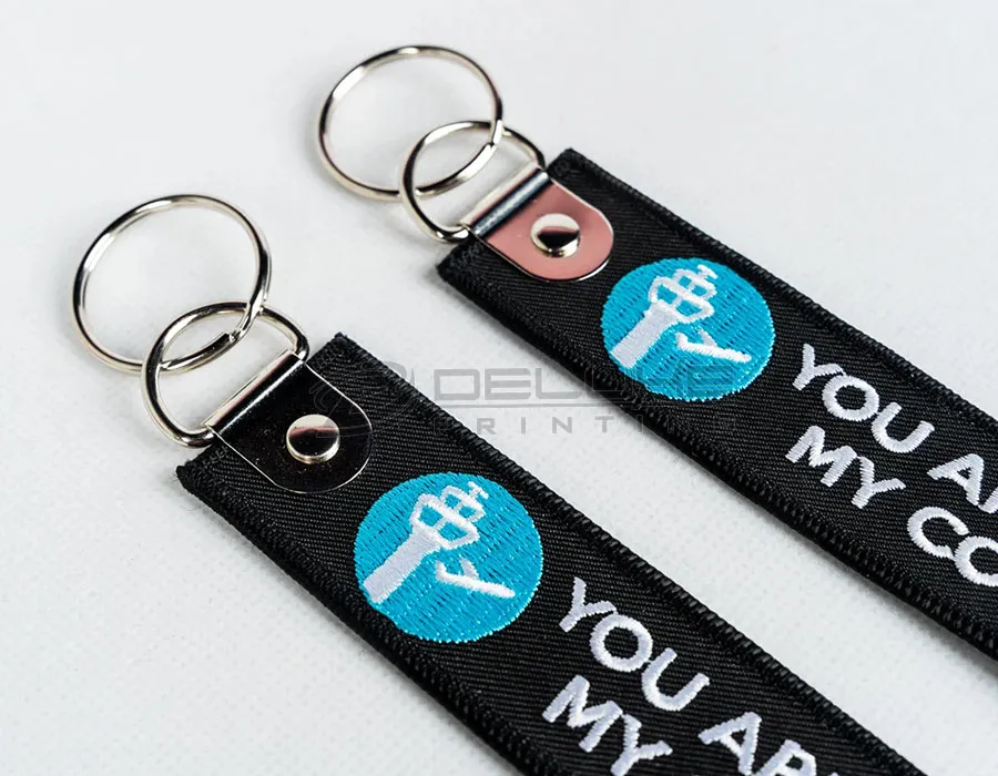 Embroidered keychain Dubai