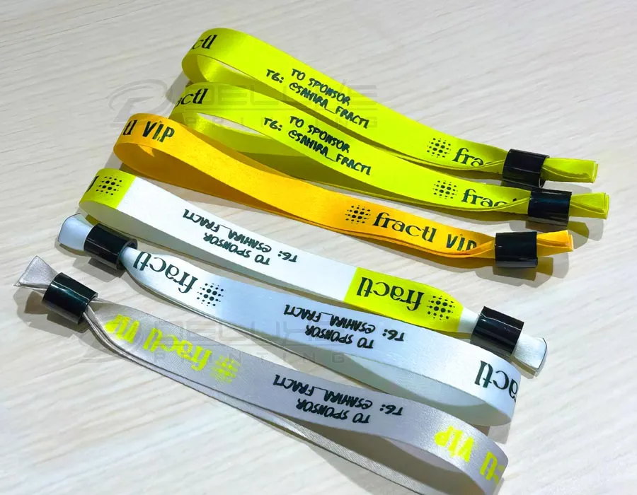 Fabric Wristbands Printing Dubai