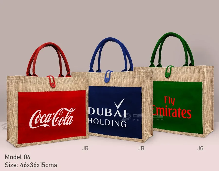 Jute Bags Portrait Printing Dubai