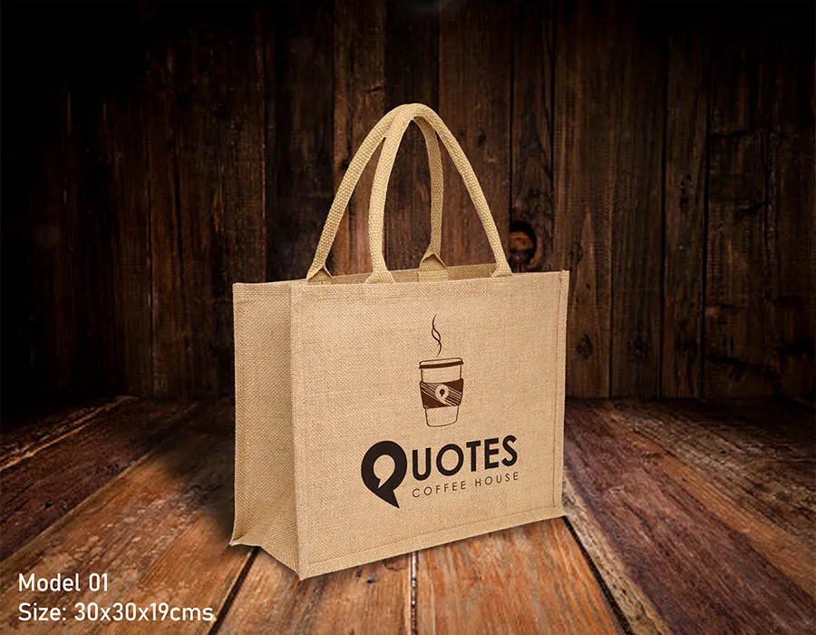 Jute Bags Portrait Printing Dubai