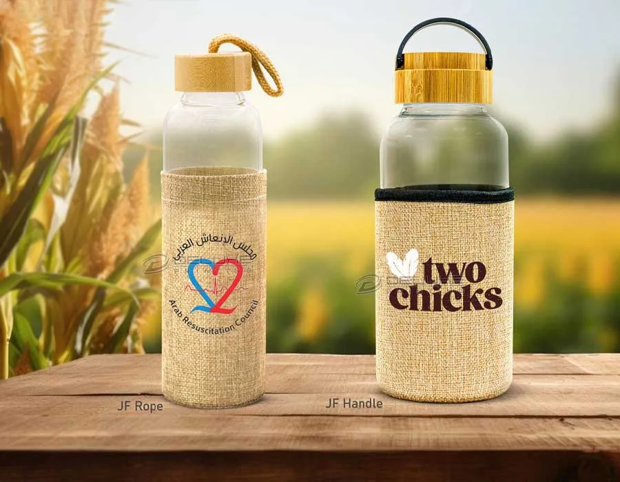 Jute Flow Bottles Printing Dubai