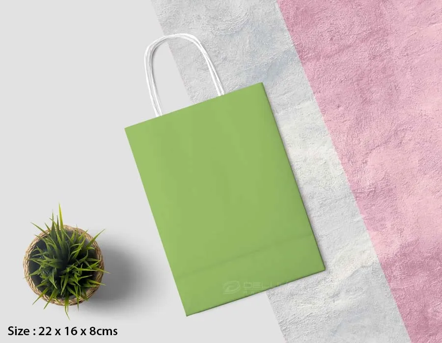 Kraft Bags Colors Printing Dubai