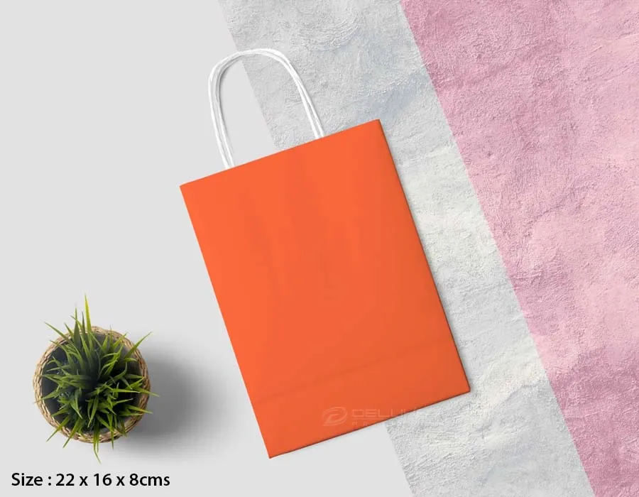 Kraft Bags Colors Printing Dubai