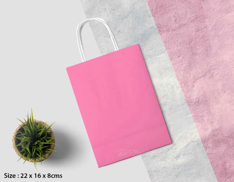 Kraft Bags Colors Printing Dubai