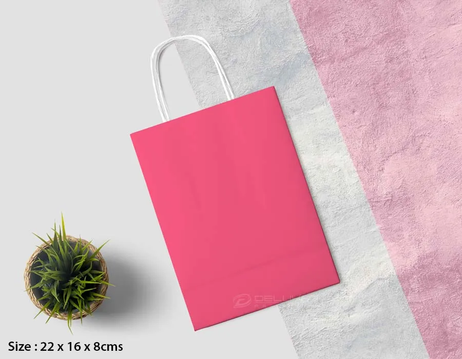 Kraft Bags Colors Printing Dubai