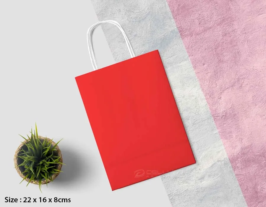 Kraft Bags Colors Printing Dubai