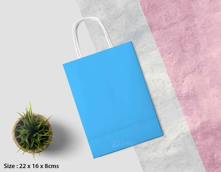 Kraft Bags Colors Printing Dubai