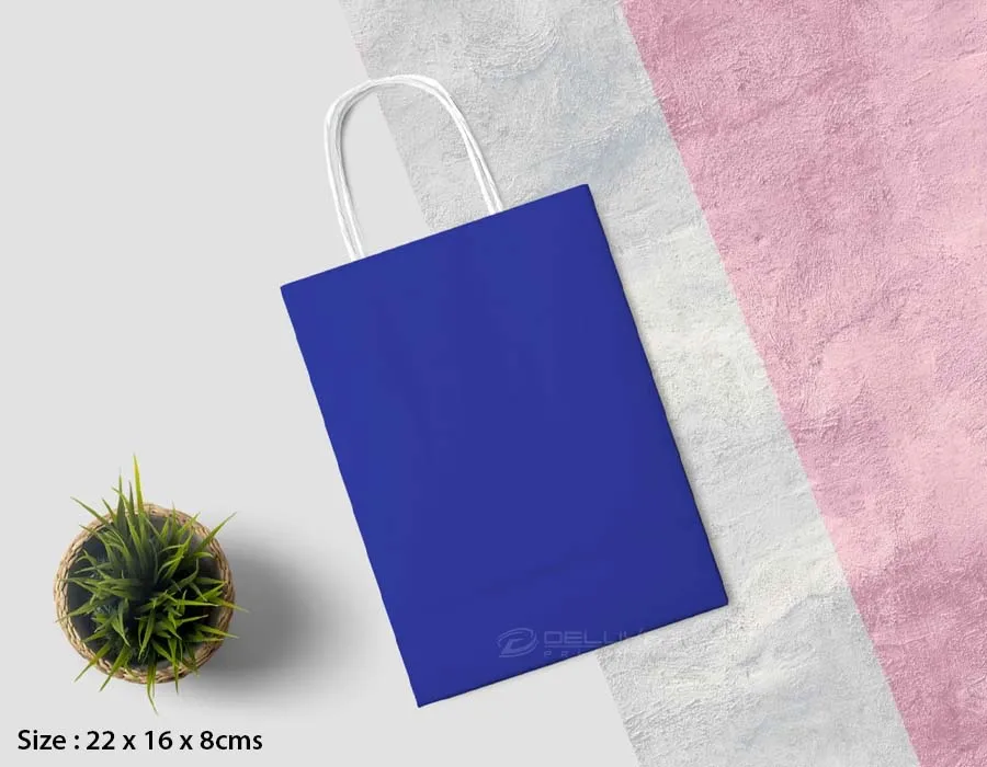 Kraft Bags Colors Printing Dubai