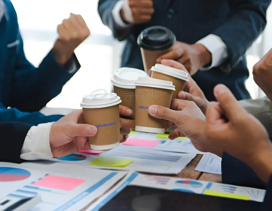 kraft double wall paper cups dubai