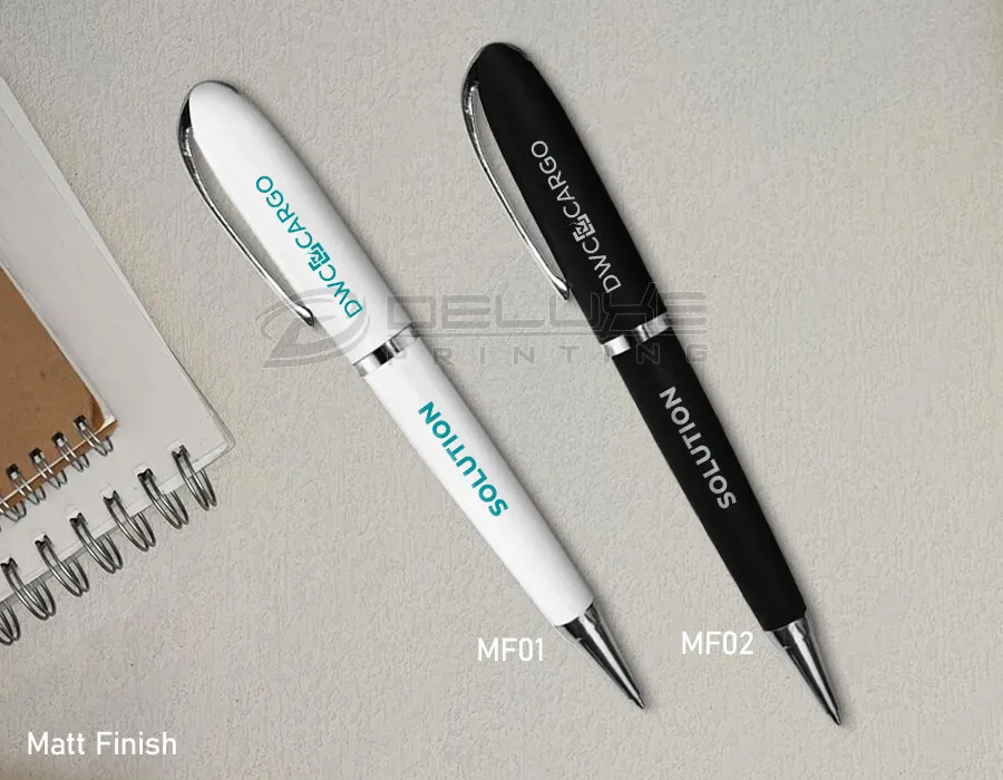matt finish pens printing dubai