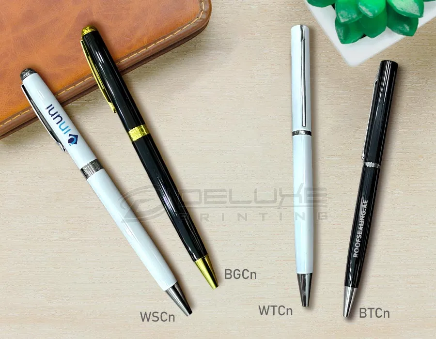 gold platted pens printing dubai