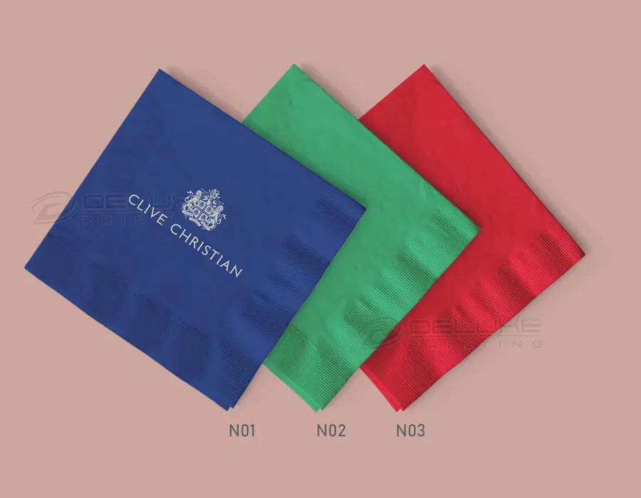 Multicolor Colored Napkin Printing Dubai