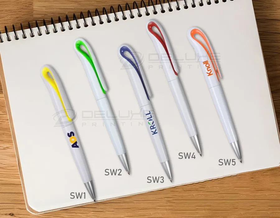 custom plastic pens printing dubai