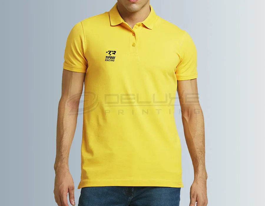 Polo Neck T-shirt Printing Dubai