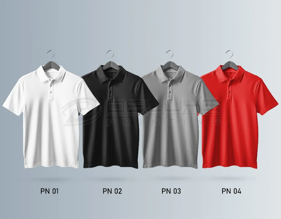 Polo Neck T-shirt Printing Dubai