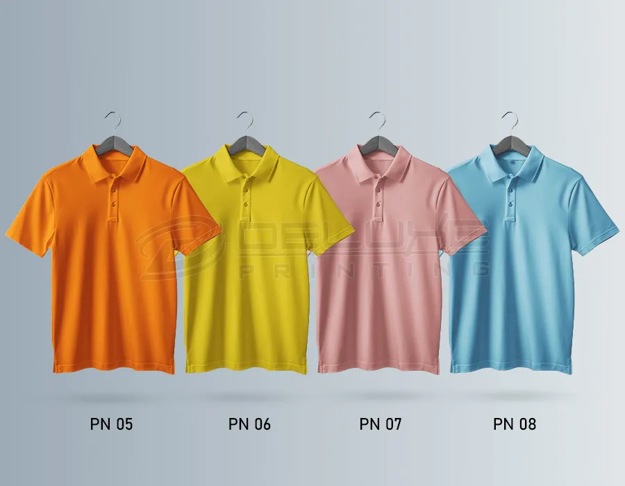 Polo Neck T-shirt Printing Dubai