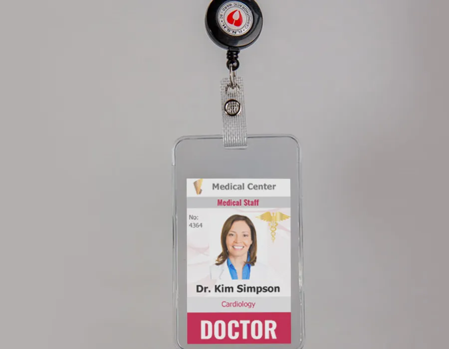 Rectractable badge printing dubai