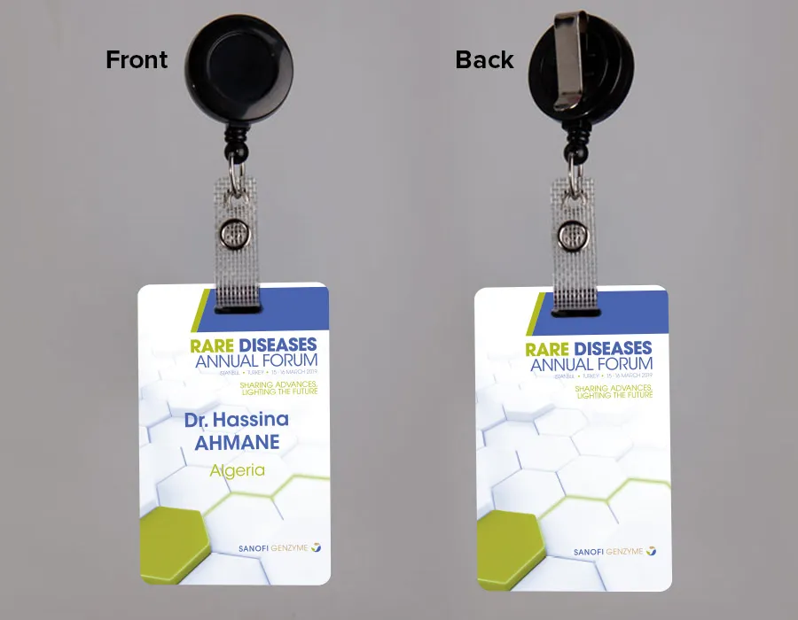 Rectractable badge printing dubai