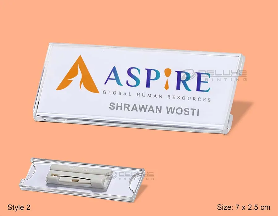 Reusable Name Badges Dubai
