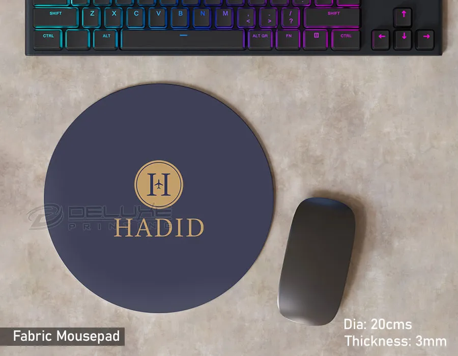 Round Mouse Pad Printing Dubai