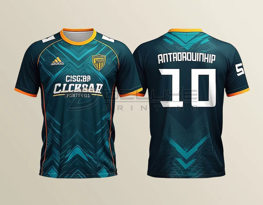 Round Neck Jersey Printing Dubai