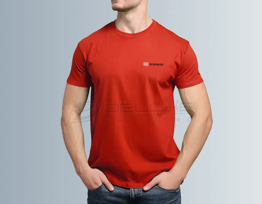 Ready Colors Round Neck T shirt Printing Dubai