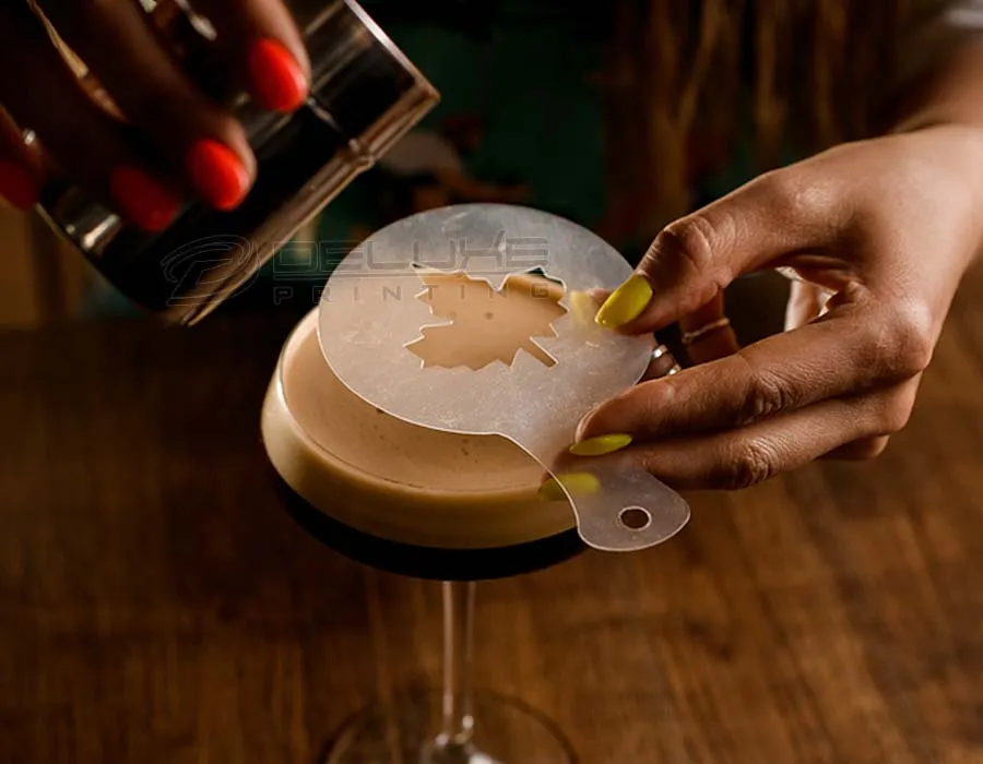 Soft PVC Coffee Stencil Printing Dubai