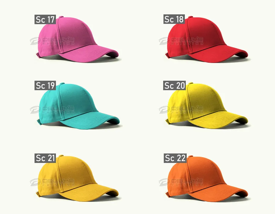 Solid Color Caps