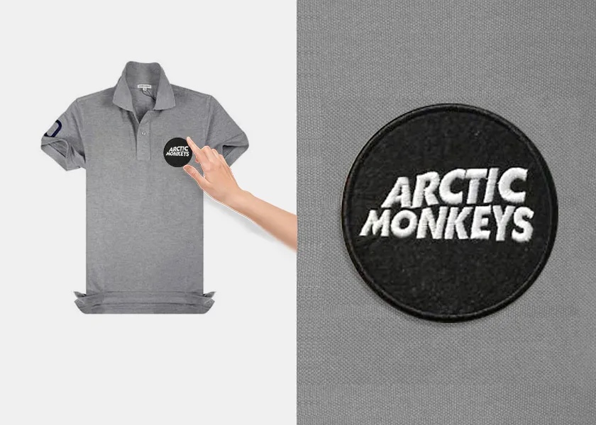 T-shirt Embroidery Patch Dubai