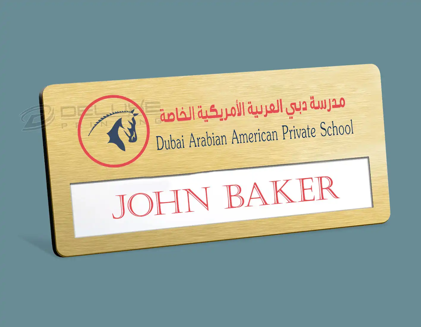 Window Name Badges Printing Dubai