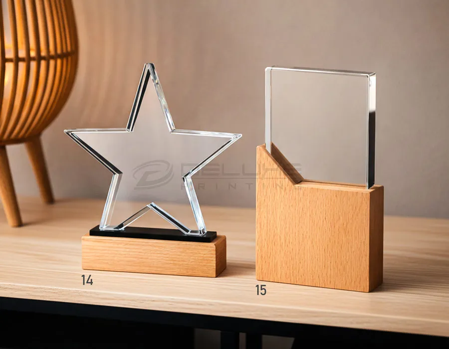 Wooden Crystal Awards Dubai