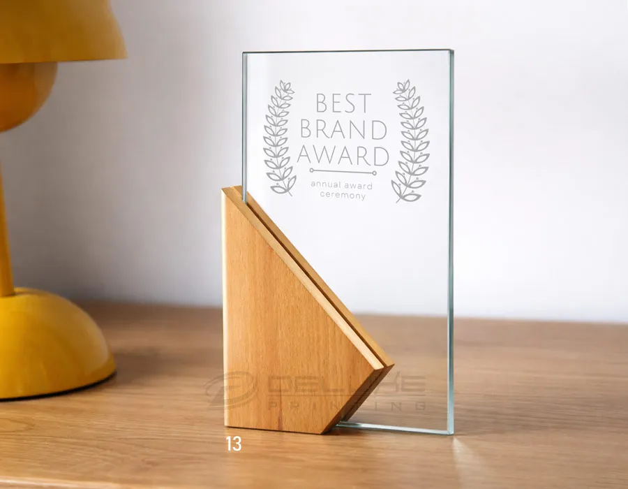 Wooden Crystal Awards Dubai