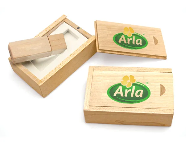 Wooden USB Packaging Lahore