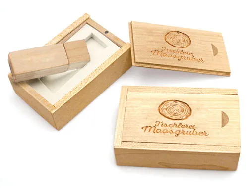 Wooden USB Packaging Lahore