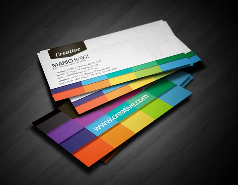 Textured business cards printing dubai