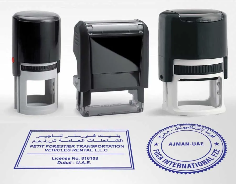 Self Ink Stamps Dubai