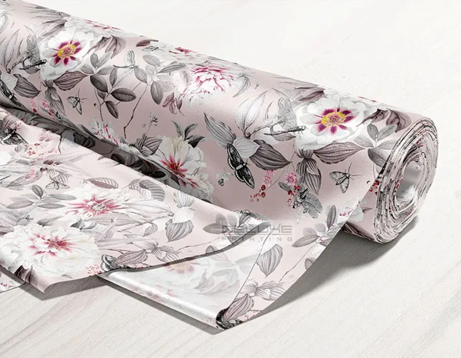 Abaya Georgette Fabric Printing Dubai