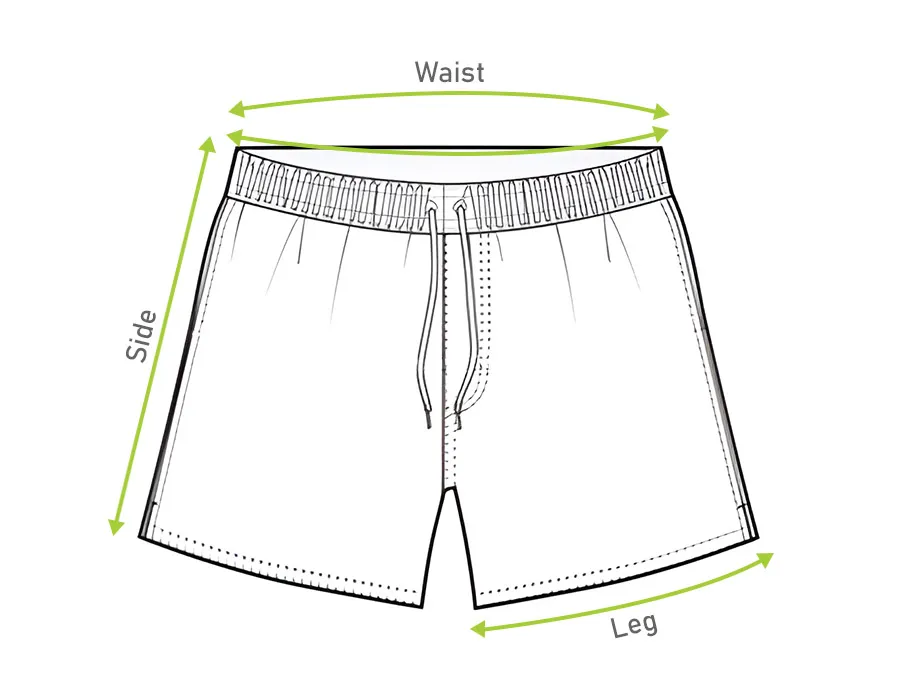 Beach Shorts Sizes