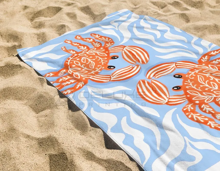 Customized Beach Towel printing in dubai