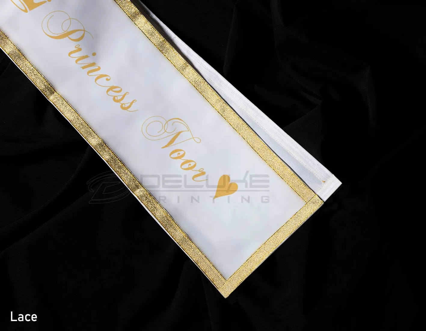 lace sash printing in dubai