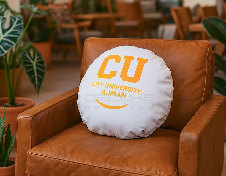 round cushion cover printing dubai