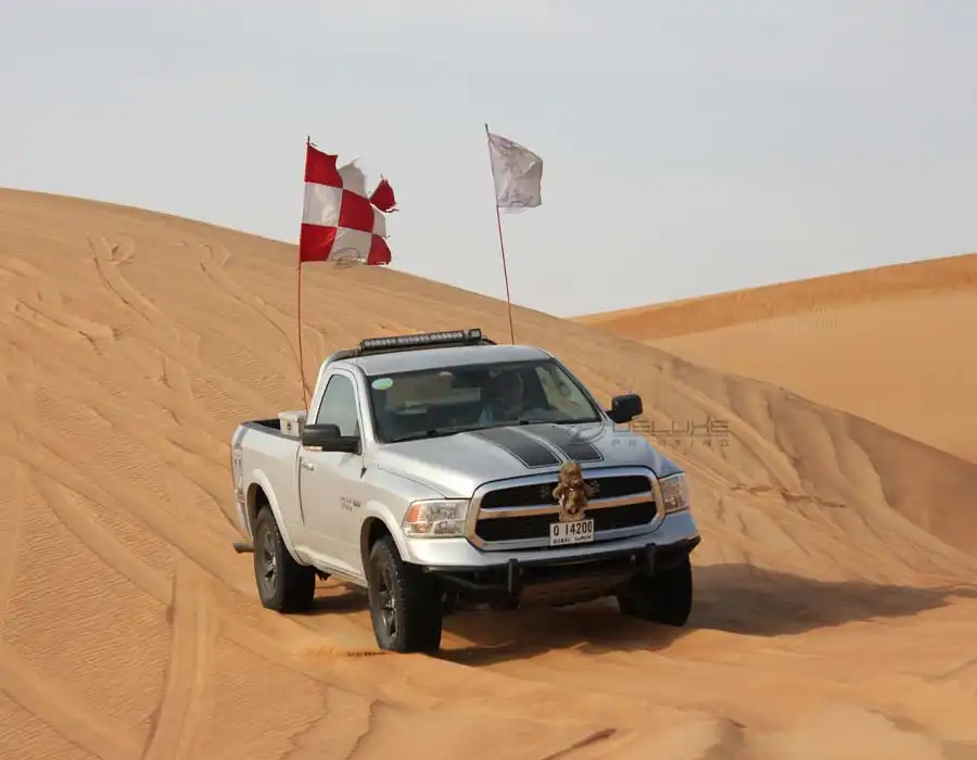 Car Desert Flags Printing Dubai
