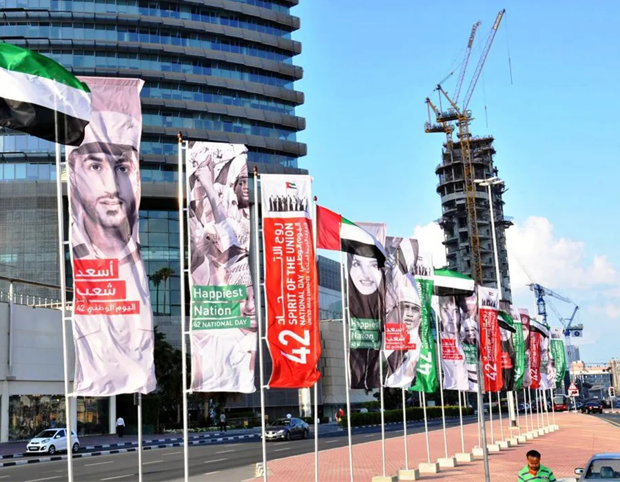 Advertising Flags Printing in Dubai
