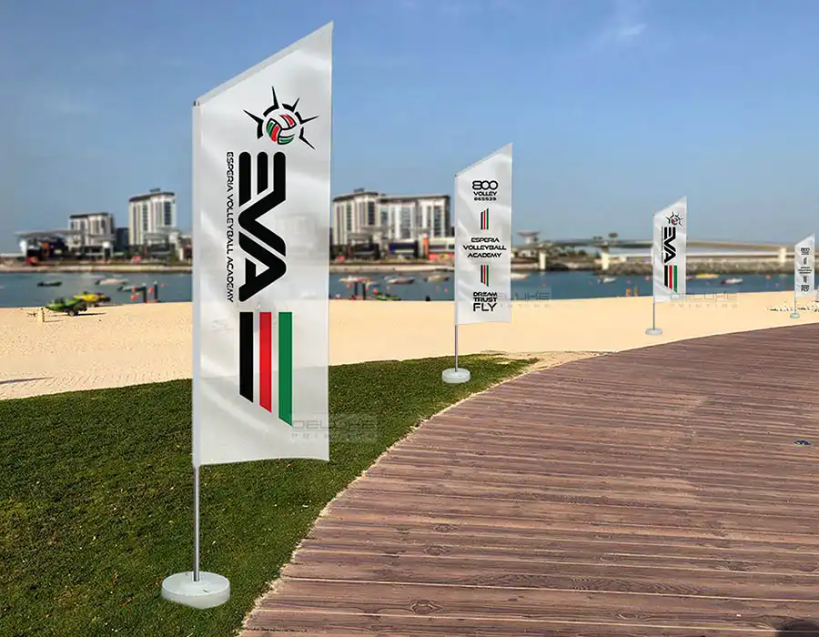 Blade Flags Printing Dubai