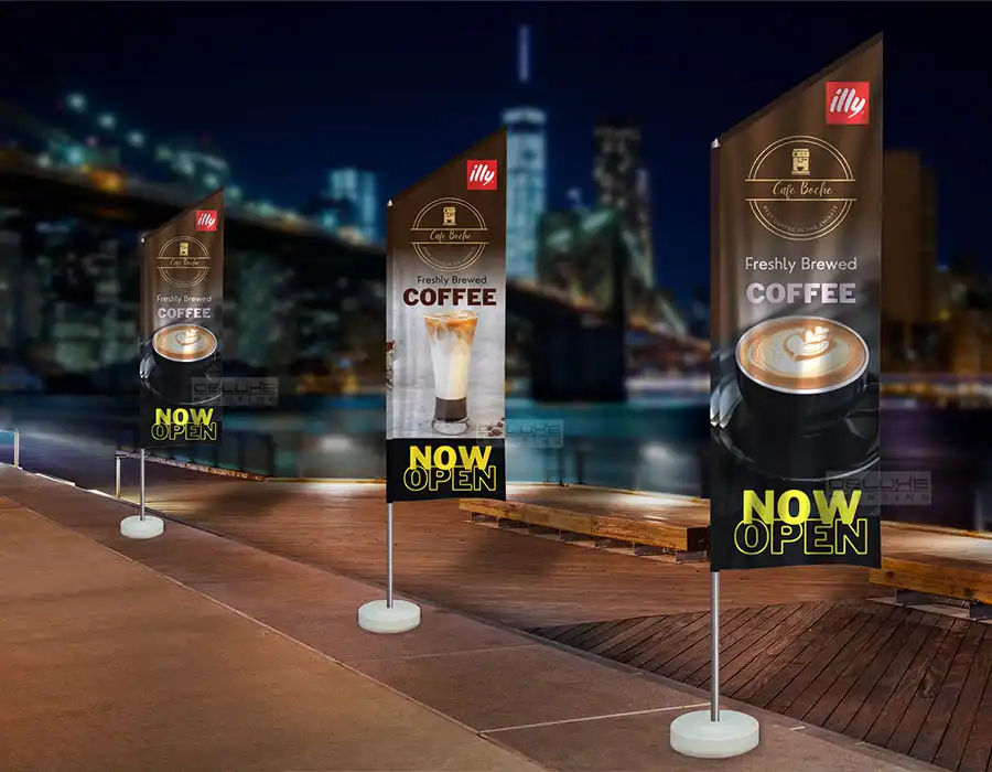 Blade Flags Printing Dubai