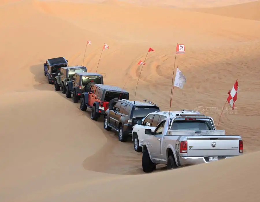 Car Desert Flag Printing Dubai