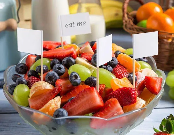 Fruit Salad Toothpick Flags Dubai