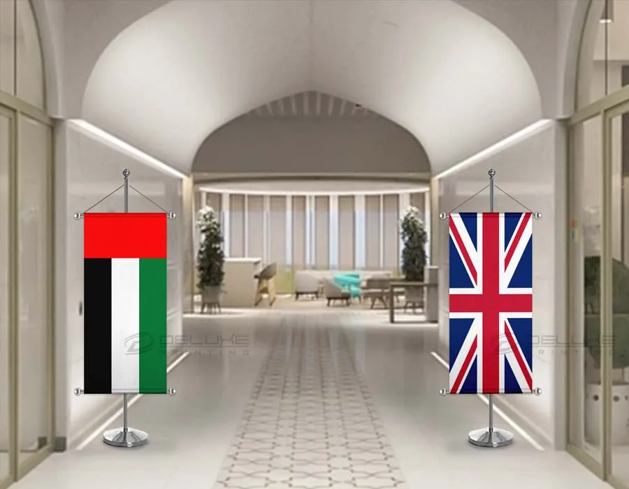 Conference Flags - Hanging Dubai