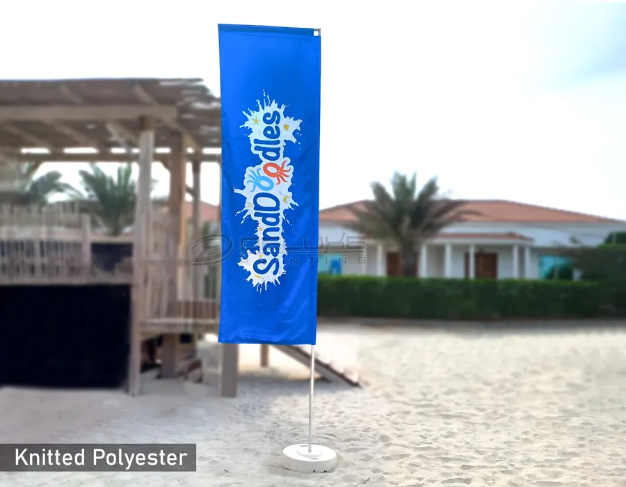 L Shape Flags Printing Dubai