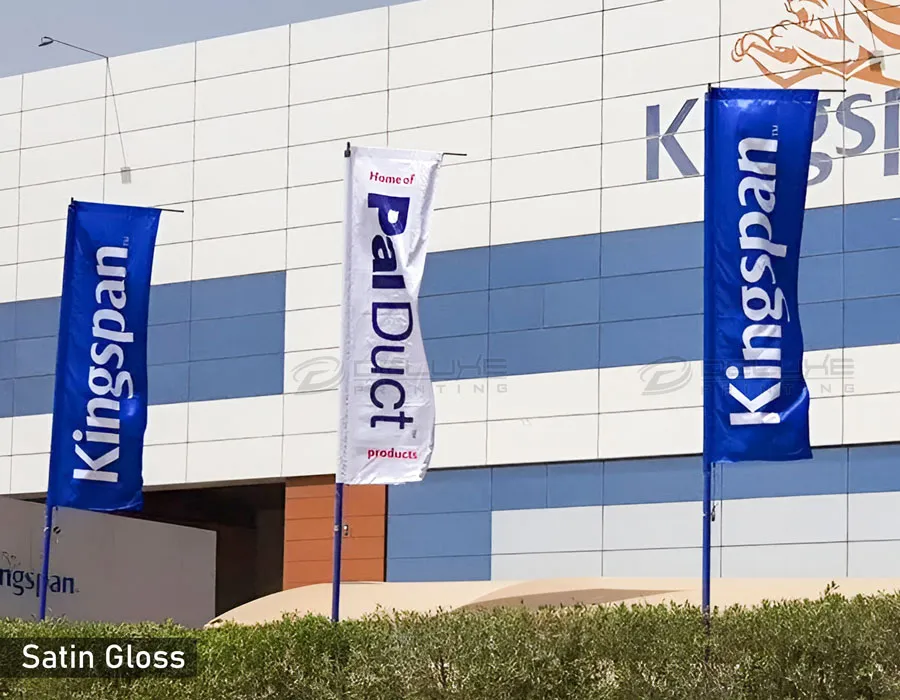 L Shape Flags Printing Dubai